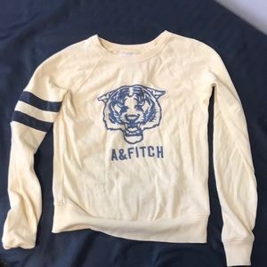 A&F tiger hoodie women xs